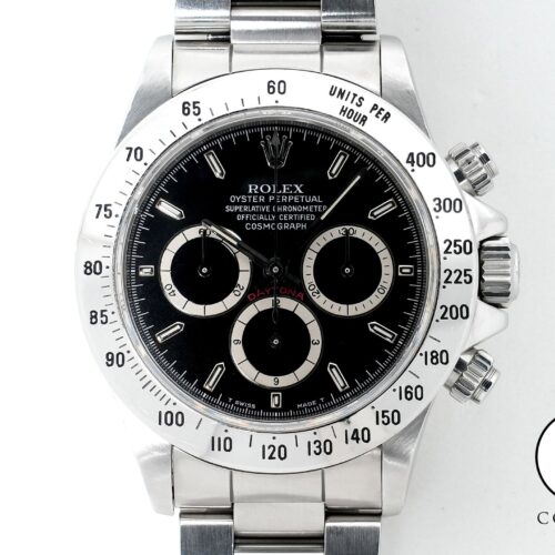 ロレックス デイトナ エルプリメロ Ref.16520 ステンレススチール ブラック文字盤 中古 vunkk6uj 商品画像1