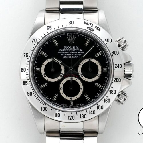 ロレックス デイトナ エルプリメロ Ref.16520 ステンレススチール ブラック文字盤 中古 nnj78kui 商品画像1