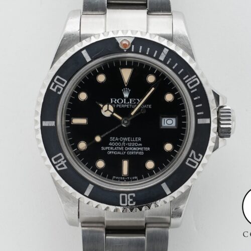ロレックス シードゥエラー トリプルシックス Ref.16660 ステンレススチール ブラック文字盤 中古 xxx834zp 商品画像1
