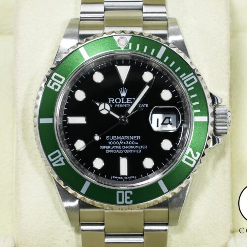 ロレックス サブマリーナー デイト Ref.16610LV ステンレススチール ブラック文字盤 美中古 76d7ruys 商品画像1