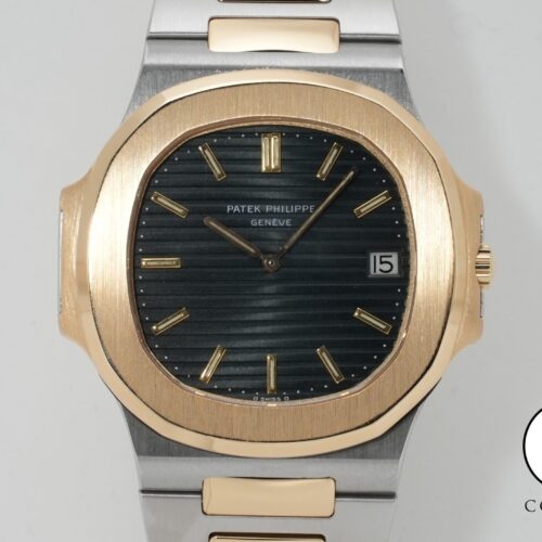 パテックフィリップ ノーチラス Ref.3700/11JA ステンレススチール/イエローゴールド ブルー文字盤 中古 4cbnc2cc 商品画像1