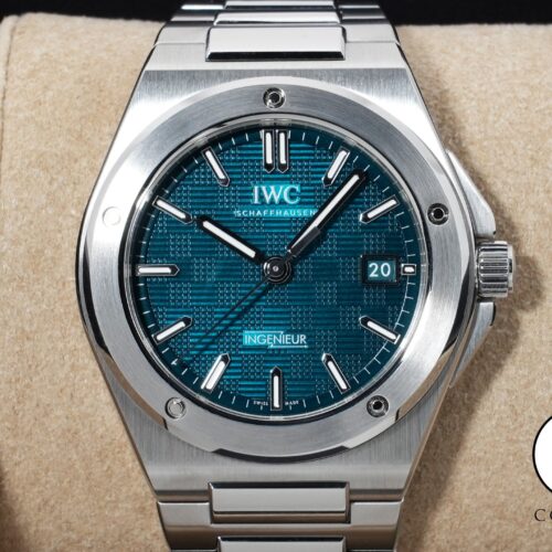 IWC インヂュニア オートマティック 40 Ref.IW328903 ステンレススチール グリーン文字盤 美品 u685ynra 商品画像1