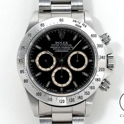 ロレックス デイトナ エルプリメロ Ref.16520 ステンレススチール ブラック文字盤 中古 oqtt8dn7 商品画像1