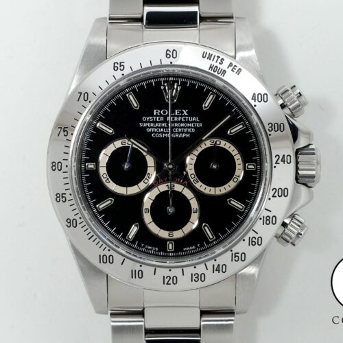 ロレックス デイトナ エルプリメロ Ref.16520 ステンレススチール ブラック文字盤 中古 ssim94o7 商品画像1