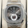 パテックフィリップ ノーチラス クロノグラフ TIFFANY＆CO. Ref.5980/1A-014 ステンレススチール ブラック文字盤 美品 ow758e55 商品画像1