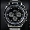 オメガ スピードマスター キャリバー321 プロフェッショナル クロノグラフ 42 MM Ref.311.93.42.30.99.001 プラチナ ブラック文字盤 美中古 ocpeekpi 商品画像1