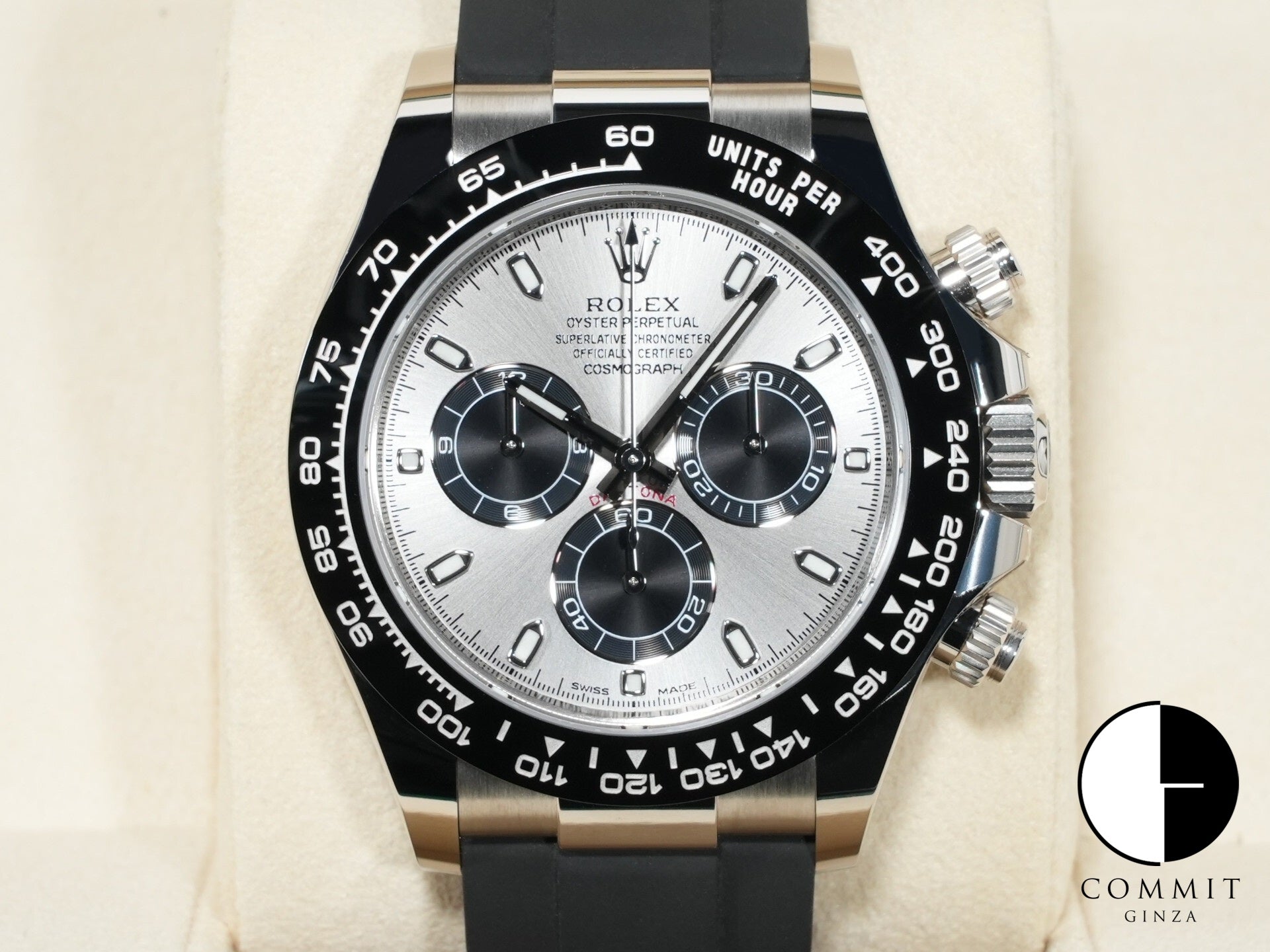 ロレックス デイトナ Ref.116519LN ホワイトゴールド スチールxブラック文字盤 未使用 hrs2fb35 商品画像1