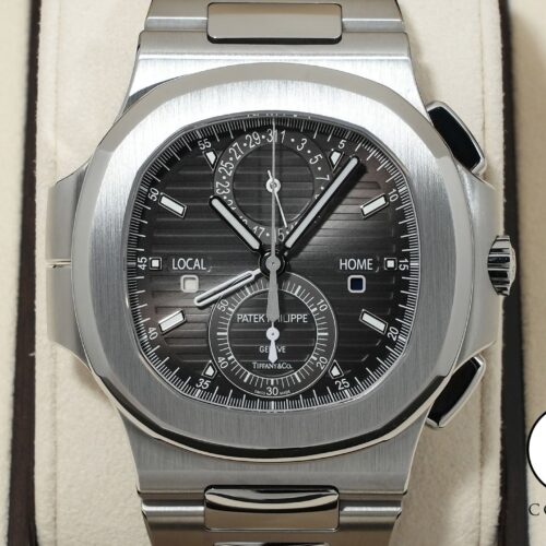 パテックフィリップ ノーチラス トラベルタイム クロノグラフ TIFFANY＆CO. Ref.5990/1A-001 ステンレススチール ブラックグラデーション文字盤 未使用 n96h3tzh 商品画像1