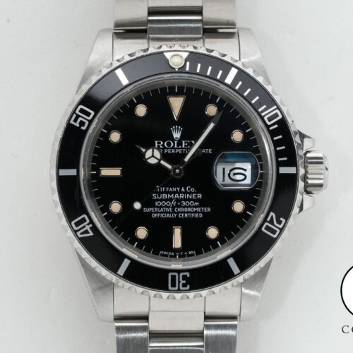 ロレックス サブマリーナー デイト TIFFANY&CO. Ref.16610 ステンレススチール ブラック文字盤 中古 rf88vpo4 商品画像1