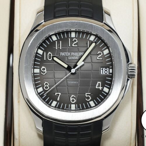 パテックフィリップ アクアノート TIFFANY＆CO. Ref.5167A-001 ステンレススチール ブラック文字盤 中古 m4j64sq3 商品画像1