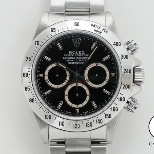 ロレックス デイトナ エルプリメロ Ref.16520 ステンレススチール ブラック文字盤 美中古 gjkyn678 商品画像1