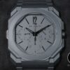 ブルガリ オクト フィニッシモ クロノグラフ GMT Ref.103278 セラミック ブラック文字盤 美品 b6s6g45z 商品画像1
