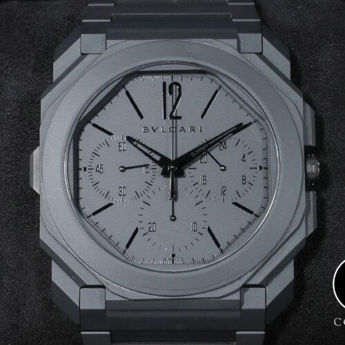 ブルガリ オクト フィニッシモ クロノグラフ GMT Ref.103278 セラミック ブラック文字盤 美品 b6s6g45z 商品画像1