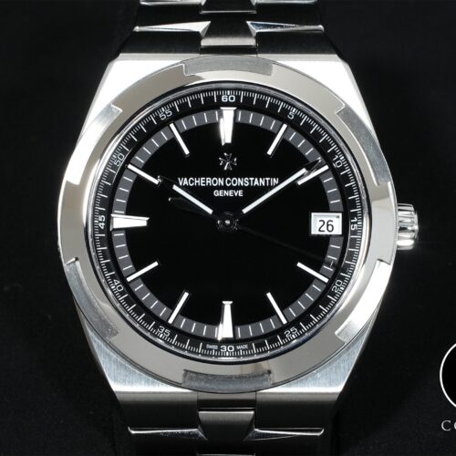 ヴァシュロンコンスタンタン オーヴァーシーズ Ref.4500V/110A-B483 ステンレススチール ブラック文字盤 美品 wjcw5v5a 商品画像1