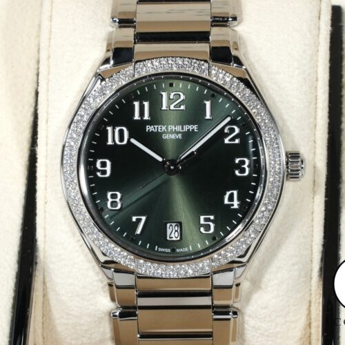 パテックフィリップ Twenty-4 Ref.7300/1200A-011 ステンレススチール オリーブグリーン ソレイユ文字盤 美品 osi6wzqf 商品画像1