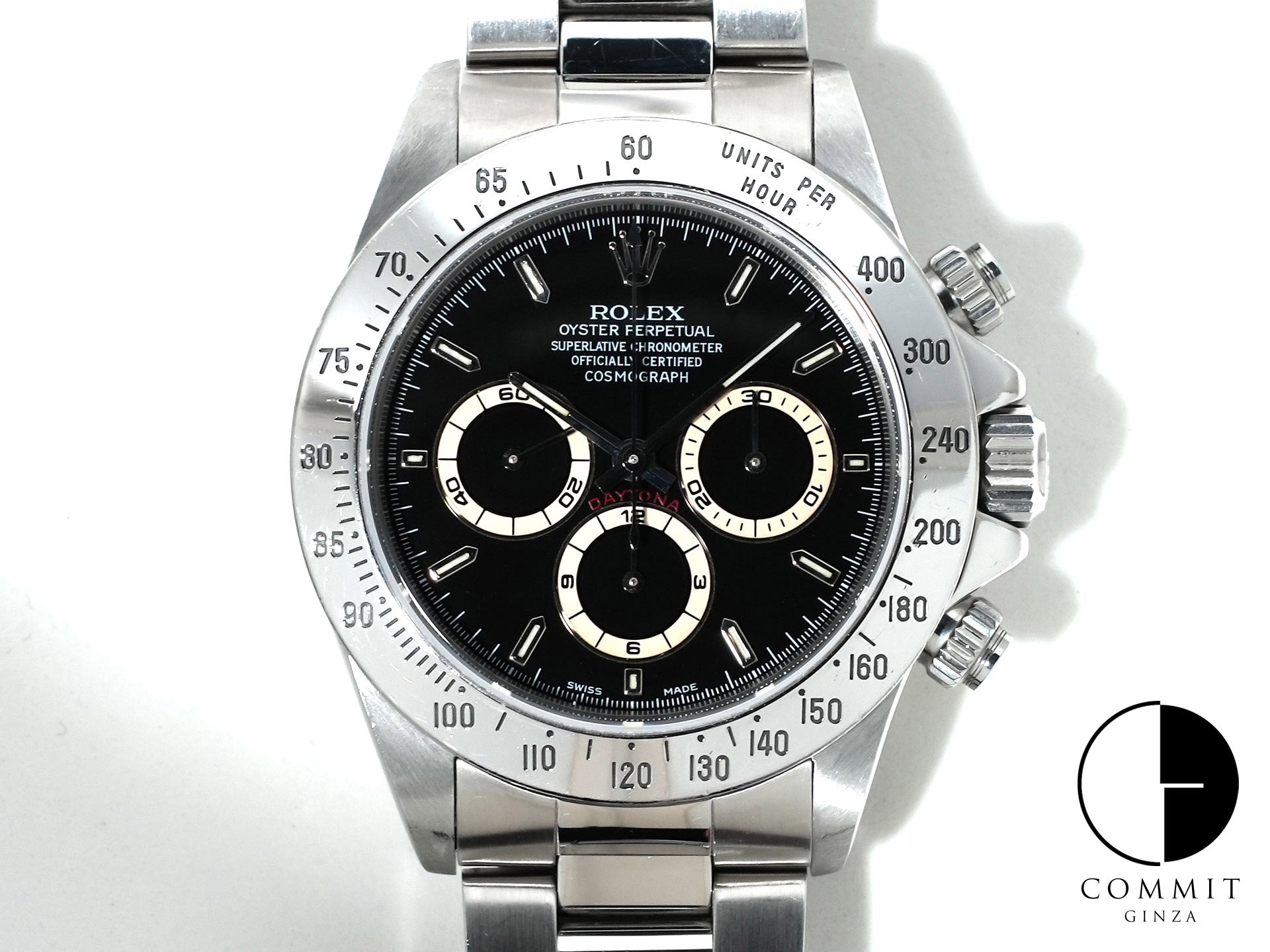 ロレックス デイトナ エルプリメロ Ref.16520 ステンレススチール ブラック文字盤 中古 nhg8igrm 商品画像1