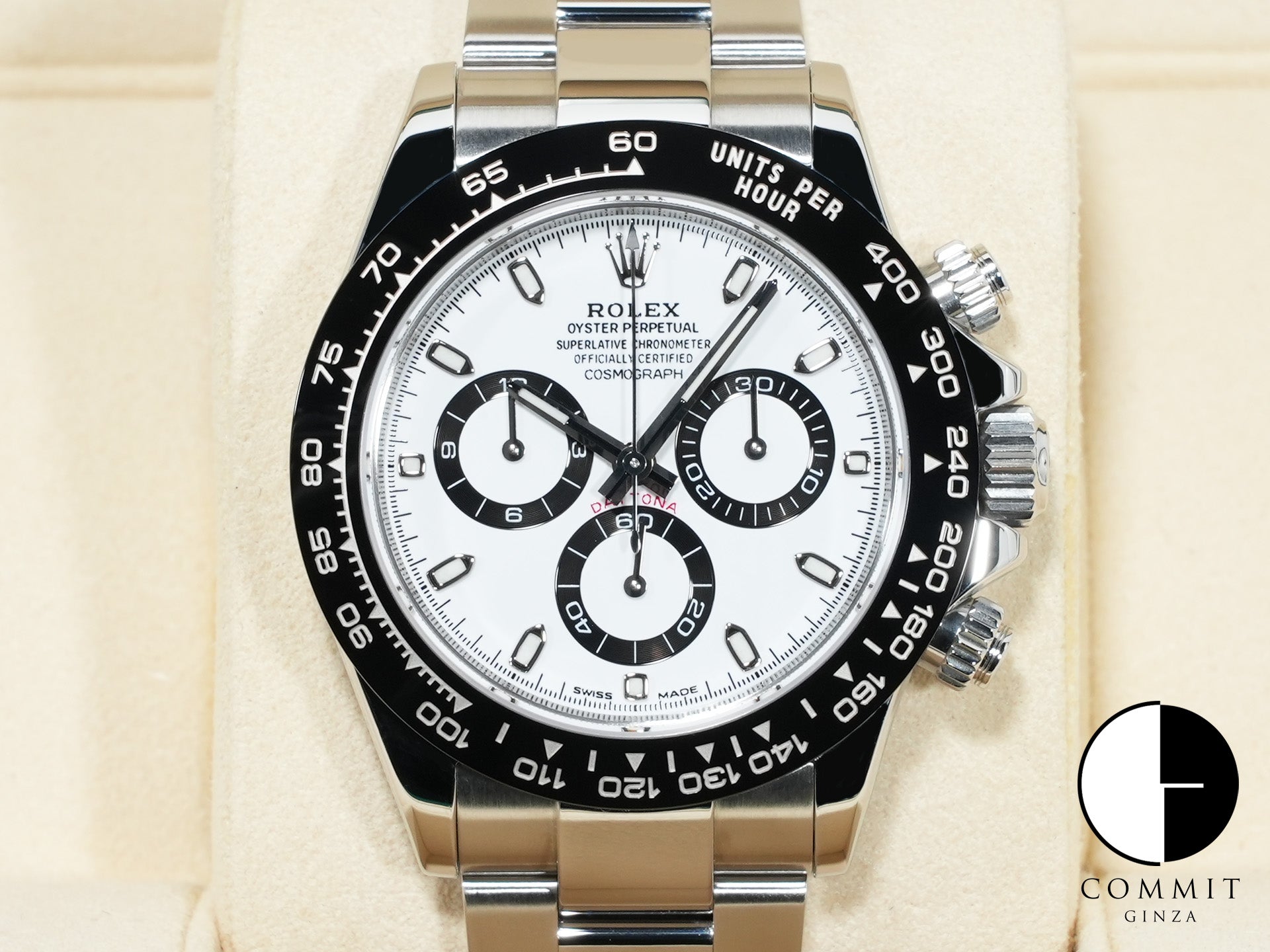 ロレックス デイトナ Ref.116500LN ステンレススチール ホワイト文字盤 美中古 efbxxdtv 商品画像1