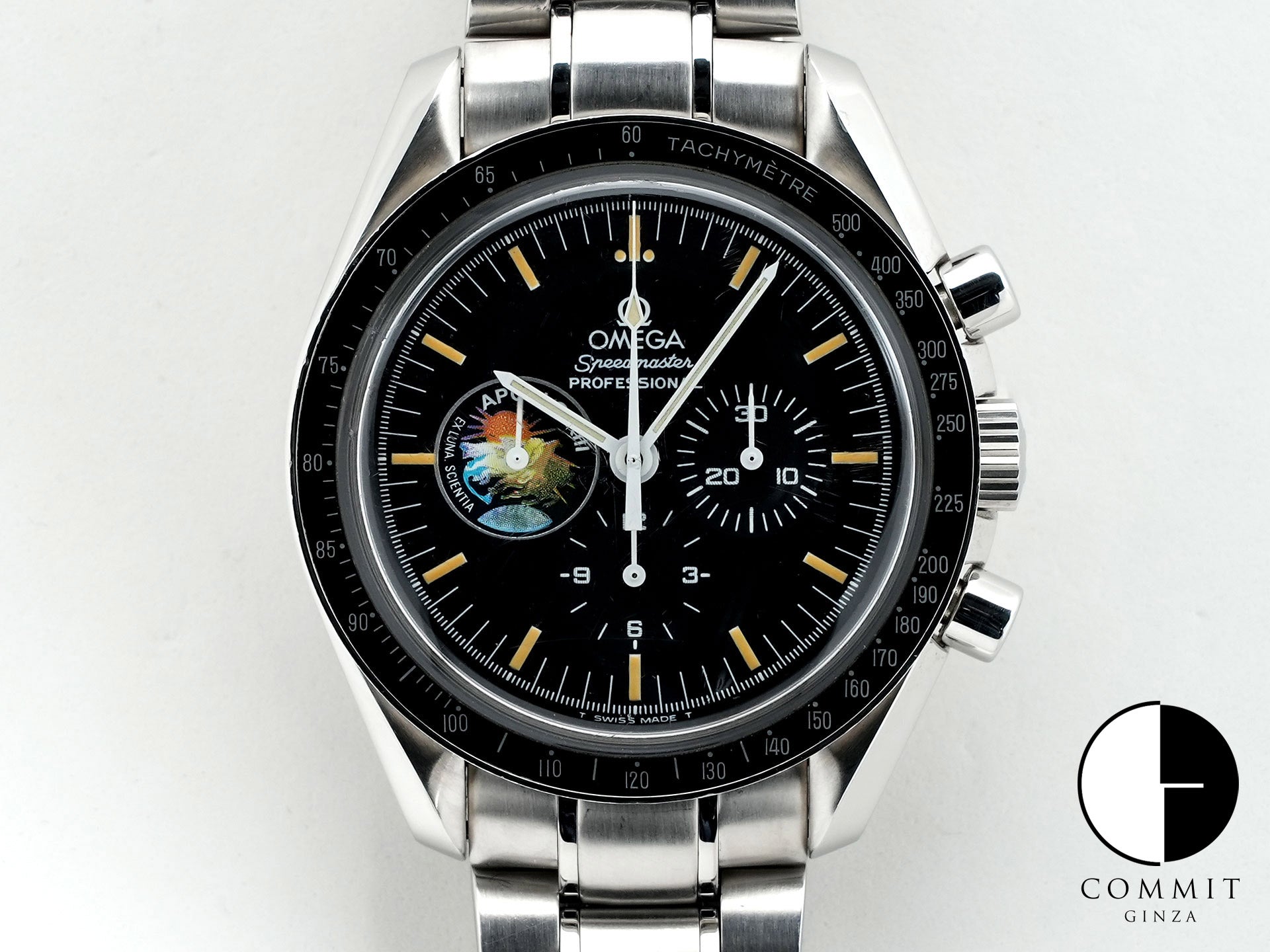 オメガ スピードマスター プロフェッショナル アポロ13号 25周年記念 Ref.3595.52 ステンレススチール ブラック文字盤 中古 dadf2srm 商品画像1