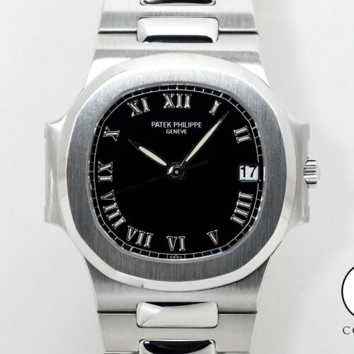 パテックフィリップ ノーチラス Ref.3800/1A-001 ステンレススチール ブラック文字盤 中古 4bri6mtq 商品画像1
