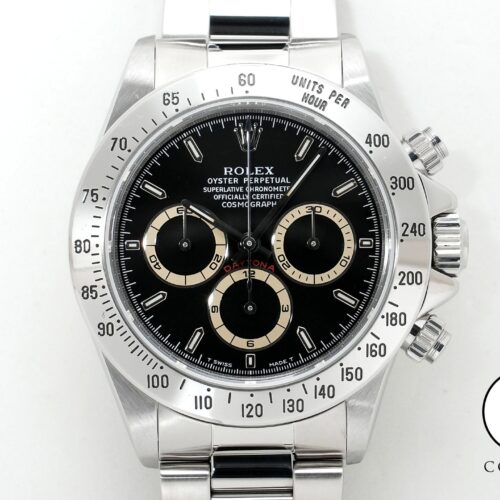 ロレックス デイトナ エルプリメロ Ref.16520 ステンレススチール ブラック文字盤 美中古 62xy2s4f 商品画像1