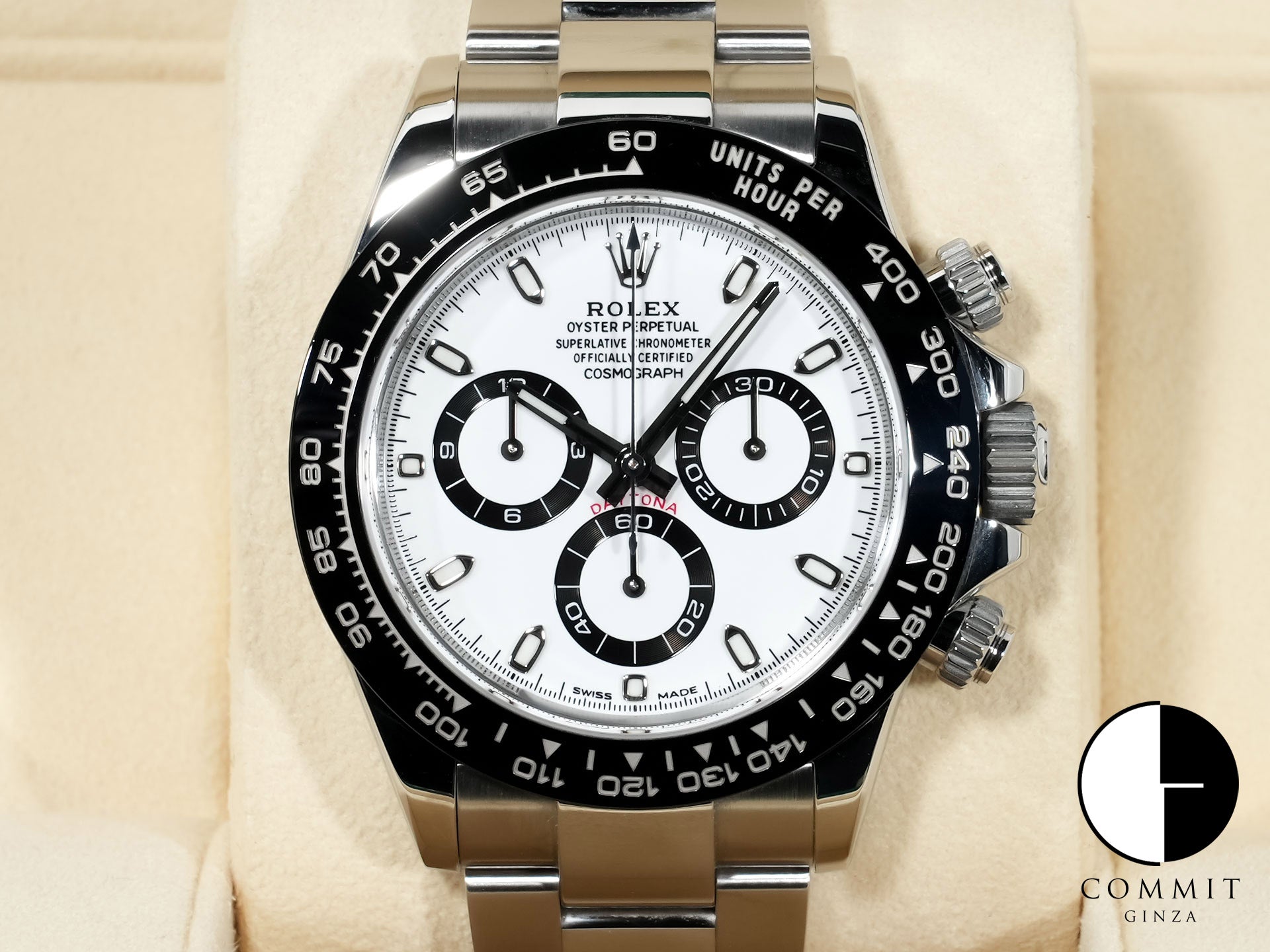 ロレックス デイトナ Ref.116500LN ステンレススチール ホワイト文字盤 中古 x8d8ka5c 商品画像1
