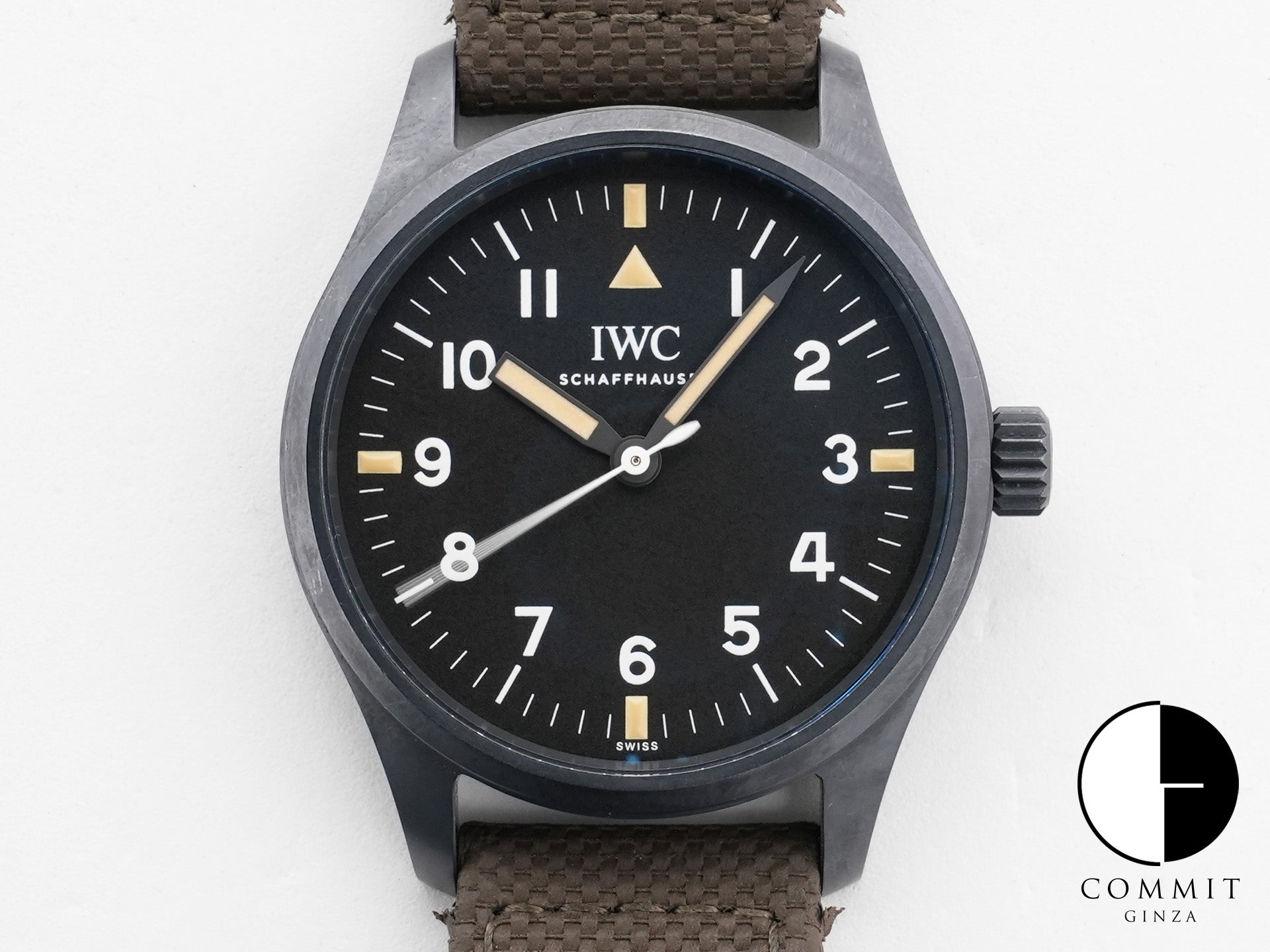 IWC パイロットウォッチ マーク XVIII ホディンキー Ref.IW324801 セラタニウム ブラック文字盤 中古 696cdgza 商品画像1