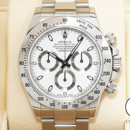 ロレックス デイトナ Ref.116520 ステンレススチール ホワイト文字盤 中古 ysnys2co 商品画像1