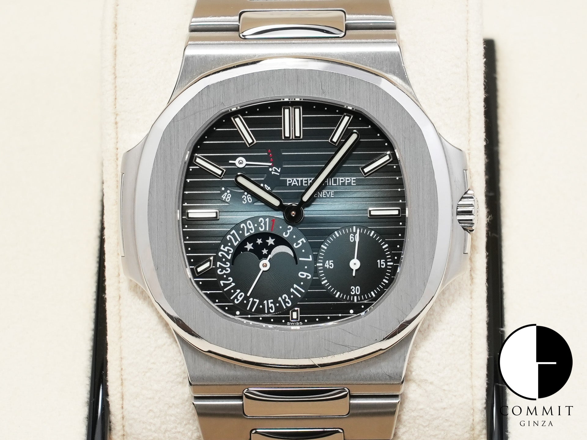 パテックフィリップ ノーチラス プチコンプリケーション Ref.5712/1A-001 ステンレススチール ブルー文字盤 中古 y57pc952 商品画像1