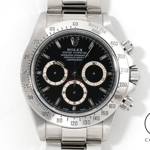 ロレックス デイトナ エルプリメロ Ref.16520 ステンレススチール ブラック文字盤 中古 m5otyoe9 商品画像1