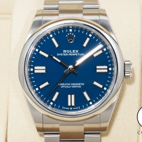 ロレックス オイスターパーペチュアル41 Ref.134300 ステンレススチール メッドブルー文字盤 未使用 sdz7amvn 商品画像1