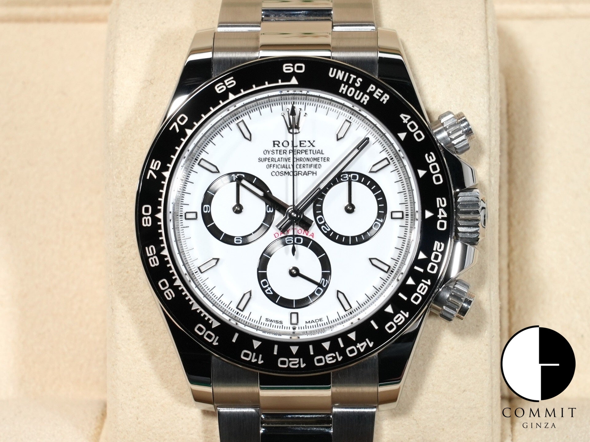 ロレックス デイトナ Ref.126500LN ステンレススチール ホワイト文字盤 極美品 anefxup2 商品画像1