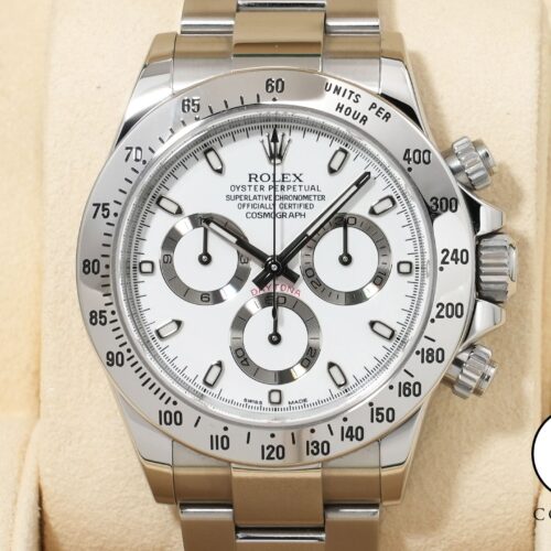 ロレックス デイトナ Ref.116520 ステンレススチール ホワイト文字盤 中古 48xuq8ey 商品画像1