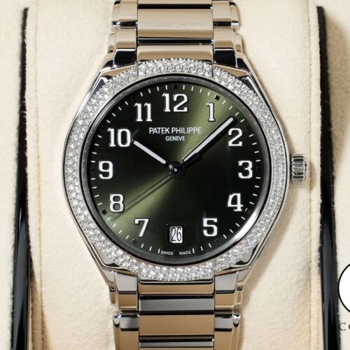 パテックフィリップ Twenty-4 Ref.7300/1200A-011 ステンレススチール オリーブグリーン ソレイユ文字盤 極美品 nbig4puv 商品画像1