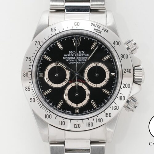 ロレックス デイトナ エルプリメロ Ref.16520 ステンレススチール ブラック文字盤 中古 4owu77sh 商品画像1