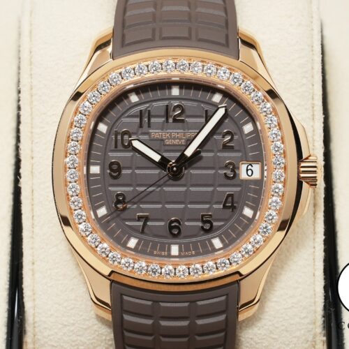 パテックフィリップ アクアノート ルーチェ Ref.5268/200R-010 ローズゴールド トープ文字盤 極美品 hb2xybng 商品画像1