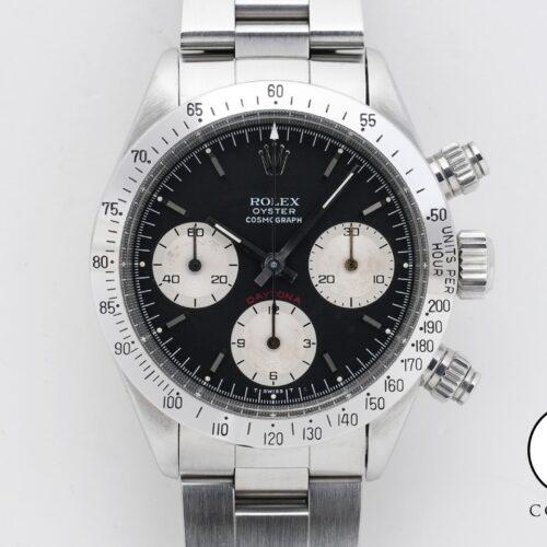 ロレックス デイトナ Ref.6265 ステンレススチール ブラック文字盤 中古 4tmigfff 商品画像1