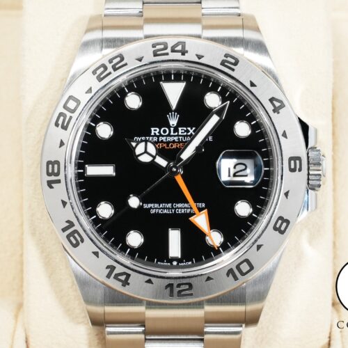 ロレックス エクスプローラーII Ref.226570 ステンレススチール ブラック文字盤 オイスターブレスレット 美中古 vsn3py9w 商品画像1