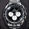 オメガ スピードマスター ムーンウォッチ プロフェッショナル Ref.310.30.42.50.01.004 ステンレススチール ブラックxホワイト文字盤 未使用 attda43x 商品画像1