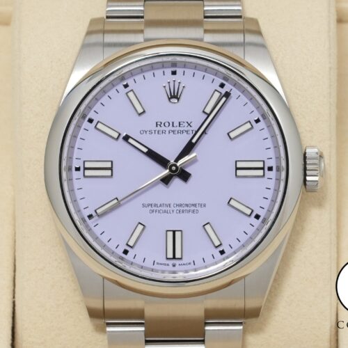 ロレックス オイスターパーペチュアル41 Ref.134300 ステンレススチール ラベンダー文字盤 未使用 ctwa35h9 商品画像1