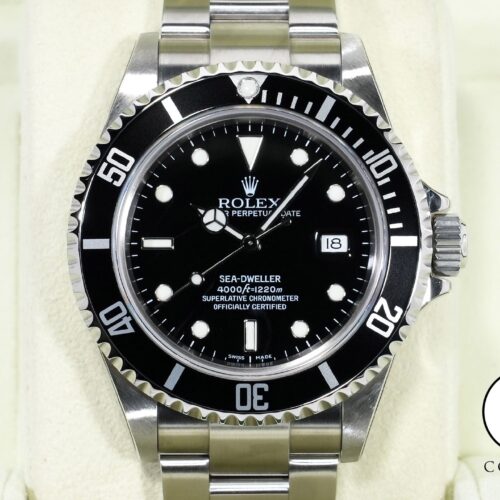 ロレックス シードゥエラー Ref.16600 ステンレススチール ブラック文字盤 美品 xty2zcpf 商品画像1