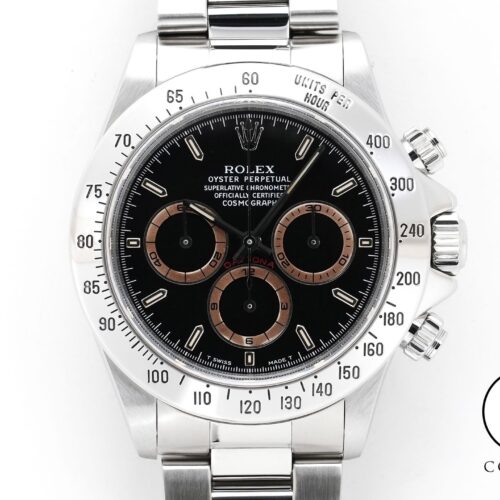 ロレックス デイトナ エルプリメロ Ref.16520 ステンレススチール ブラック文字盤 中古 yyhzj4m4 商品画像1