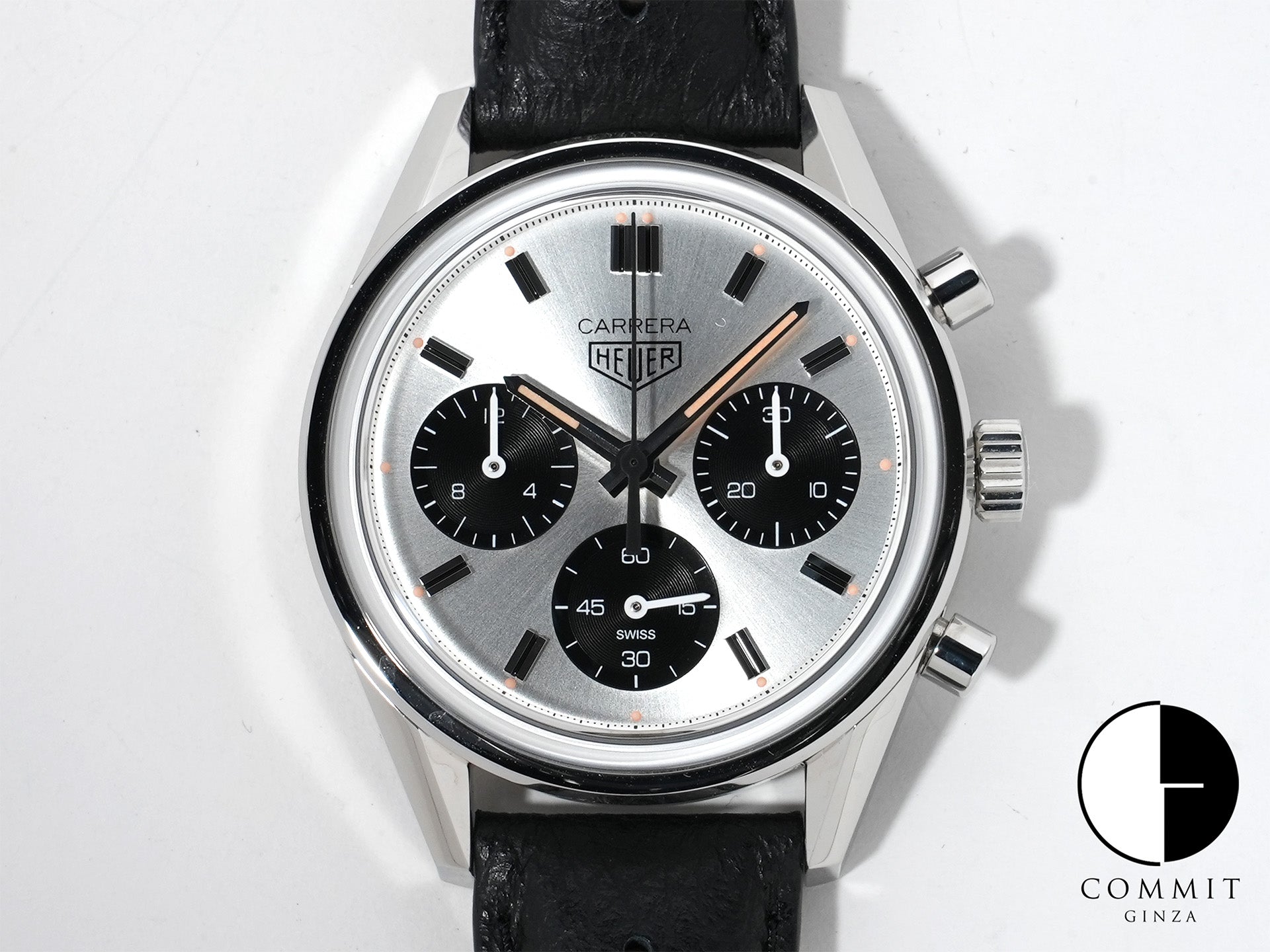 タグホイヤー カレラ クロノグラフ 60周年 アニバーサリーエディション Ref.CBK221H.FC8317 ステンレススチール シルバー文字盤 美中古 xbpi66eo 商品画像1