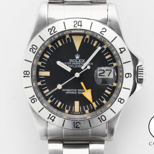 ロレックス エクスプローラーII Ref.1655 ステンレススチール ブラック文字盤 オイスターブレスレット 中古 d6ff8iig 商品画像1