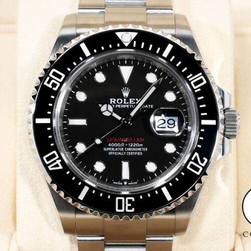 ロレックス シードゥエラー Ref.126600 ステンレススチール ブラック文字盤 美中古 b29voxof 商品画像1