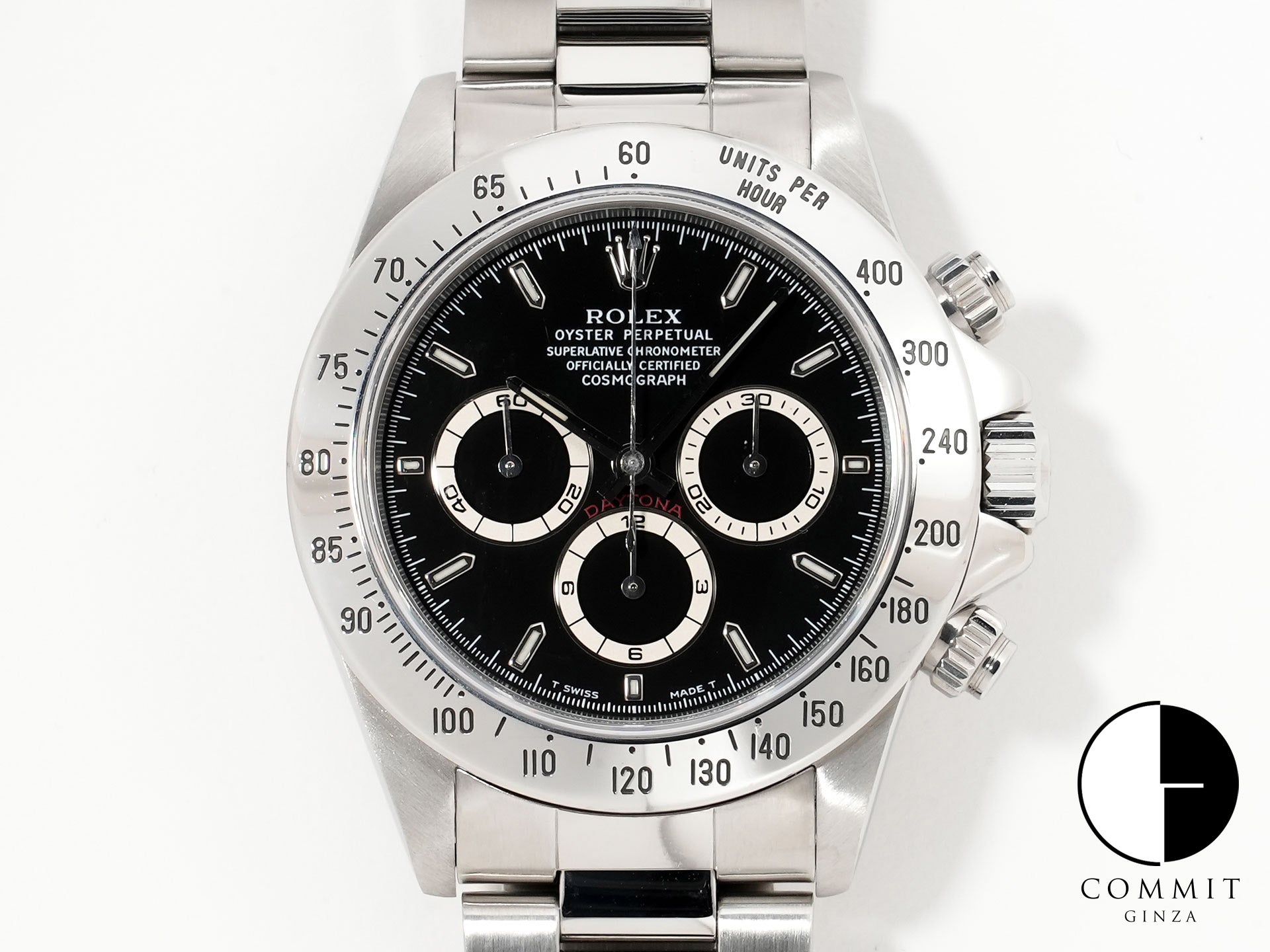 ロレックス デイトナ エルプリメロ Ref.16520 ステンレススチール ブラック文字盤 中古 5kdkdyxu 商品画像1