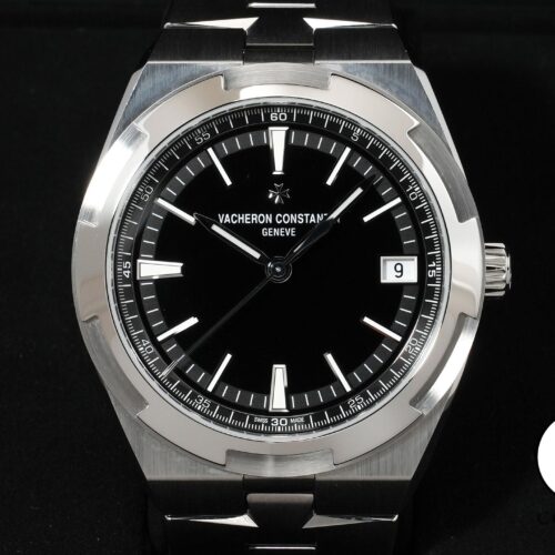 ヴァシュロンコンスタンタン オーヴァーシーズ オートマティック Ref.4520V/210A-B483 ステンレススチール ブラック文字盤 美品 5usp5rnx 商品画像1