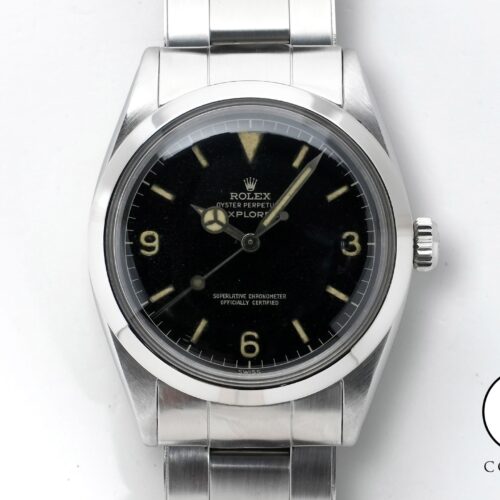 ロレックス エクスプローラーI Ref.1016 ステンレススチール ブラック文字盤 中古 scmpxexc 商品画像1