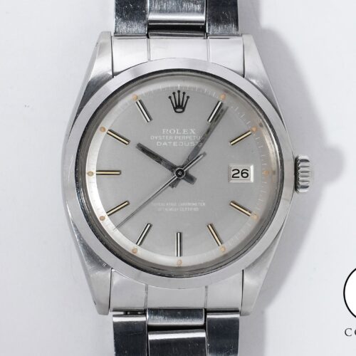 ロレックス デイトジャスト Ref.1600 ステンレススチール グレー文字盤 中古 dw8c62rw 商品画像1