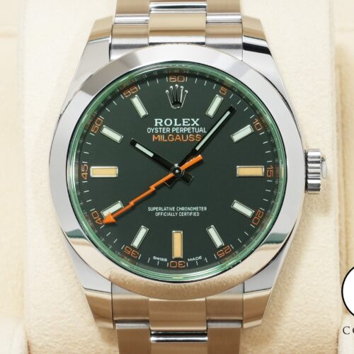 ロレックス ミルガウス Ref.116400GV ステンレススチール ブラック文字盤 未使用 fc4rkko8 商品画像1