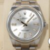 ロレックス オイスターパーペチュアル41 Ref.124300 ステンレススチール シルバー文字盤 美中古 zpv42hye 商品画像1